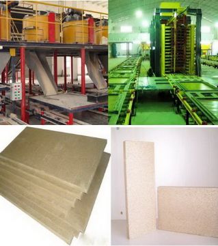 The Machines Of Vermiculite Board Production Line